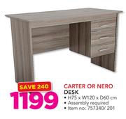 Carter Or Nero Desk