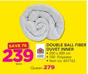 Always Home Queen Ball Fibre Duvet Inner