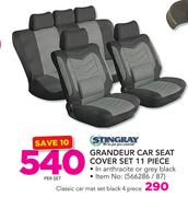 Stingray Grandeur 11 Piece Car Seat Cover Set-Per Set