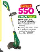Trimtech 650W Electric Garden Trimmer