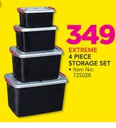 Extreme 4 Piece Storage Set