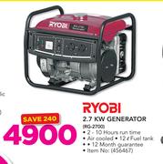 Ryobi 2.7KW Generator 