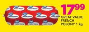 Great Value French Polony-1kg
