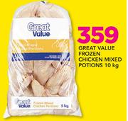 Great Value Frozen Chicken Mixed Potions-10kg