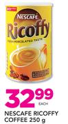 Nescafe Ricoffy Coffee-250g Each