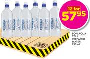 Bon Aqua Still Prepared Water-12x750ml