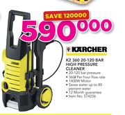 Karcher K2 360 20-120 Bar High Pressure Cleaner