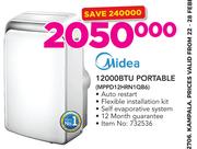 Midea 12000BTU Portable MPPD12HRN1QB6