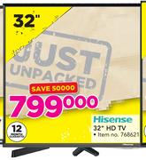 Hisense 32” HD TV 