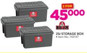 Big Jim 25Ltr Storage Box-For 3