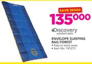 Discovery Adventures Envelope Sleeping Bag Forest