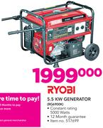 Ryobi 5.5KW Generator RG6900K