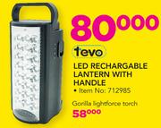 Tevo LED Rechargeable Lantern With Handle