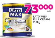 Lato Milk Full Cream-2.5kg Each