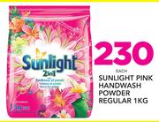 Sunlight Pink Handwash Powder Regular-1Kg