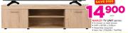 Marley TV Unit 201701 In Brown Or Dark Brown-Each