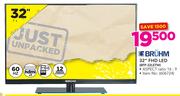 Bruhm 32" FHD LED TV BFP-32LETW