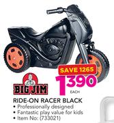 BigJim Ride On Racer Black