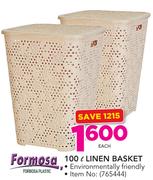 Formosa 100Ltr Linen Basket-Each 