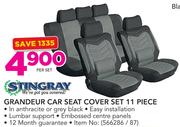 Stingray Grandeur 11 Piece Car Seat Cover Set-Per Set
