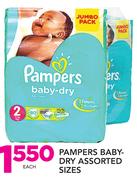 Pampers Baby Dry Assorted Sizes-Each