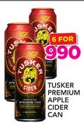 Tusker Premium Apple Cider Can-For 6
