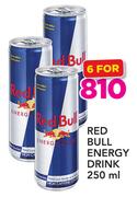 Red Bull Energy Drink-6x250ml