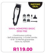 1Wahl Homepro Basic 