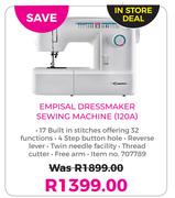 Empisal Dressmaker Sewing Machine (120A)