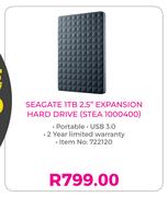 Seagate 1TB 2.5” Expansion Hard Drive (STEA 1000400)