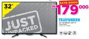 Telefunken 32" HD Ready LED TV TLEDD-32HD
