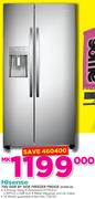 Hisense 700Ltr Side By Side Freezer Fridge H700SI-ID