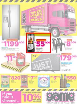 Game Malawi : Truck Loads Of Deals (22 Feb - 28 Feb 2018), page 1
