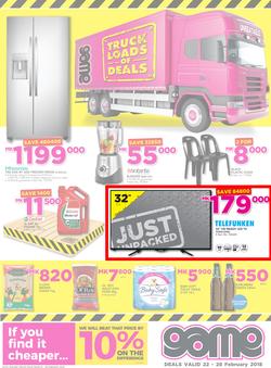Game Malawi : Truck Loads Of Deals (22 Feb - 28 Feb 2018), page 1