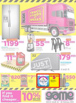 Game Malawi : Truck Loads Of Deals (22 Feb - 28 Feb 2018), page 1