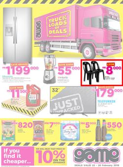 Game Malawi : Truck Loads Of Deals (22 Feb - 28 Feb 2018), page 1