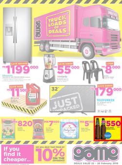 Game Malawi : Truck Loads Of Deals (22 Feb - 28 Feb 2018), page 1
