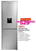 Defy 365Ltr Bottom Freezer Fridge DAC660