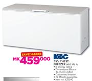 KIC 553Ltr Chest Freezer KCG 570 1