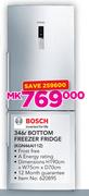 Bosch 346Ltr Bottom Freezer Fridge KGN46AI11Z