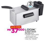 Logik 3Ltr Deep Fryer RSH-245618-11