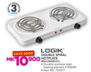 Logik Double Spiral Hotplate RSH-246083-01