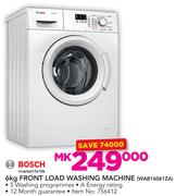 Bosch 6Kg Front Load Washing Machine WAB16061ZA