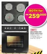 Defy 60cm Oven And Solid Hob DCB006-For Both