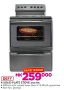 Defy 4 Solid Plate Stove DSS-494
