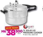 Tissolli 7Ltr Solid Lid Pressure Cooker