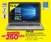 Asus 15.6" Intel Celeron Notebook X541NA-GQ278T