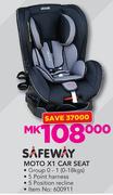 Safeway Moto X1 Car Seat