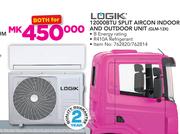 Logik 12000 BTU Split Aircon Indoor And Outdoor Unit GLM-12X