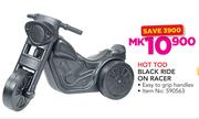 Hot Tod Black Ride On Racer
